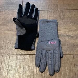 NEW Head Women's Touchscreen Running Gloves (Gray S)